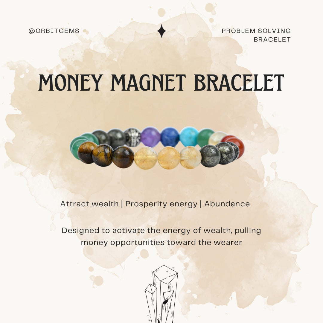 Money Magnet 7 Chakra Bracelet